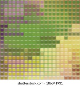pixel mosaic. colored glass effect. usa as digital backdrop