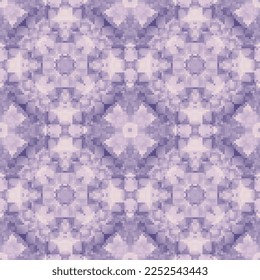 Diseño de patrones sin fisuras de mosaico de píxeles, diseño textil de repetición, impresión de tejido.