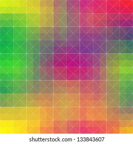 Pixel Mosaic Wallpaper