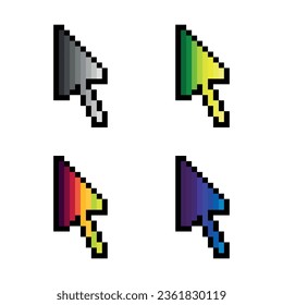 pixel mouse cursor arrow collection