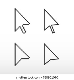 Pixel mouse cursors.