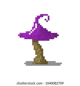 Pixel mushroom for games and websites