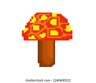 Pixel mushrooms game