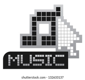 Pixel music