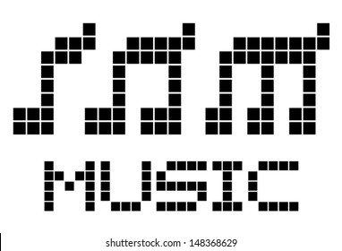 Pixel music