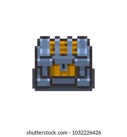 Pixel old chest for games and websites