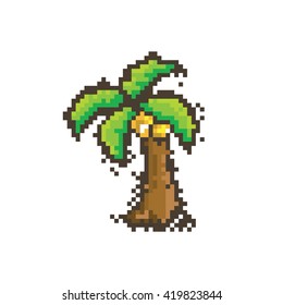 Pixel Palm Tree