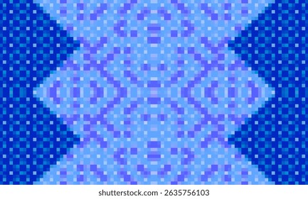 Pixelpatroon, mozaïek effect, achtergrondvector