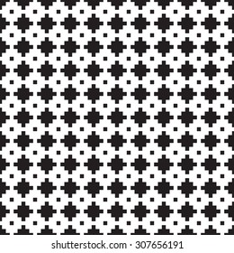Pixel pattern. Seamless background texture. The pattern can be used to the scheme for embroidery, knitting, sewing and other creative work.