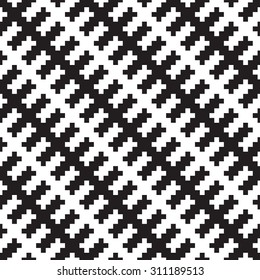 Pixel pattern. Seamless background texture. The pattern can be used to the scheme for embroidery, knitting, sewing and other creative work.