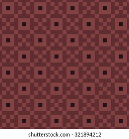 Pixel pattern. Seamless background texture. The pattern can be used to the scheme for embroidery, knitting, sewing and other creative work.
