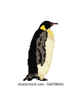 pixel penguin