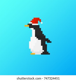 Pixel penguin for games and applications