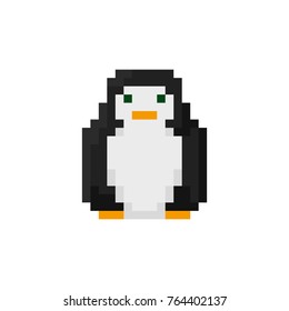 892 Penguin pixel Images, Stock Photos & Vectors | Shutterstock