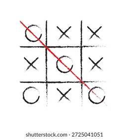 Icono de línea delgada negra perfecta de píxel del dedo del pie táctico. Vector de trazo editable 64x64 píxeles. Escala 5000% Hacer visto previo. Signo de nudos y cruces. Como símbolo del juego de Os. Esquema del pictograma lineal XOXO. Puntera tachuela