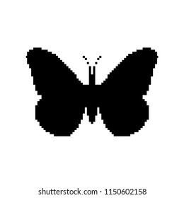 Pixel perfect butterfly icon