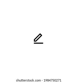Pixel Perfect edit Simple icon