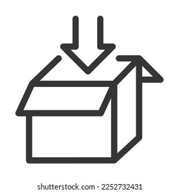 Pixel perfect, editable stroke, up scalable, line, vector bloop icon.