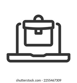 Pixel perfect, editable stroke, up scalable, line, vector bloop icon.