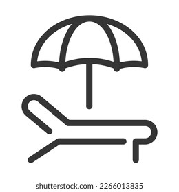 Icono de trazo perfecto, editable, de línea ascendente, de vectores.