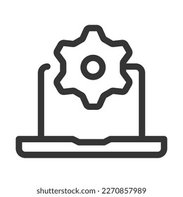 Pixel perfect, editable stroke, up scalable, line, vector bloop icon.