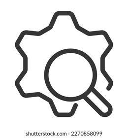 Pixel perfect, editable stroke, up scalable, line, vector bloop icon.