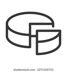 Pixel perfect, editable stroke, up scalable, line, vector bloop icon.