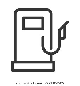 Pixel perfekt, editierbarer Strich, skalierbar, Linie, Vektorblock-Symbol.