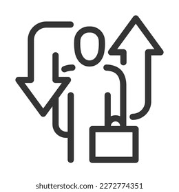 Pixel perfect, editable stroke, up scalable, line, vector bloop icon.