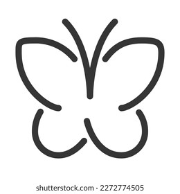 Pixel perfekt, editierbarer Strich, skalierbar, Linie, Vektorblock-Symbol.