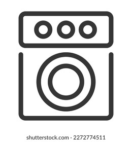 Pixel perfect, editable stroke, up scalable, line, vector bloop icon.