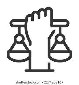 Pixel perfect, editable stroke, up scalable, line, vector bloop icon.