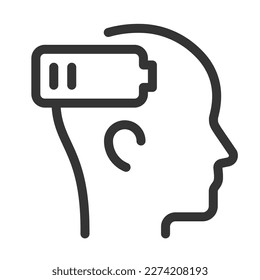 Pixel perfect, editable stroke, up scalable, line, vector bloop icon.