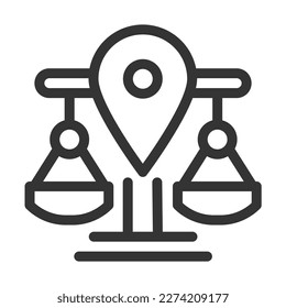 Pixel perfect, editable stroke, up scalable, line, vector bloop icon.