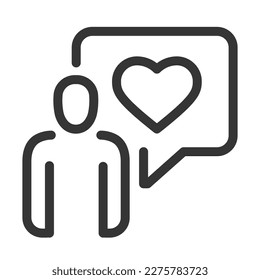 Pixel perfect, editable stroke, up scalable, line, vector bloop icon.