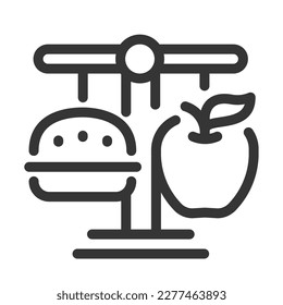 Pixel perfect, editable stroke, up scalable, line, vector bloop icon.