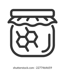 Pixel perfect, editable stroke, up scalable, line, vector bloop icon.