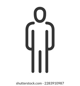 Pixel perfect, editable stroke, up scalable, line, vector bloop icon.