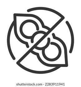 Pixel perfect, editable stroke, up scalable, line, vector bloop icon.