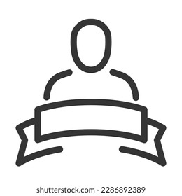Pixel perfect, editable stroke, up scalable, line, vector bloop icon.