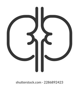 Pixel perfect, editable stroke, up scalable, line, vector bloop icon.
