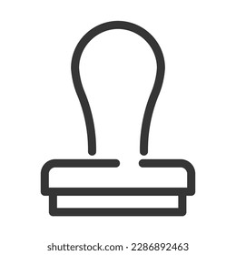 Pixel perfect, editable stroke, up scalable, line, vector bloop icon.