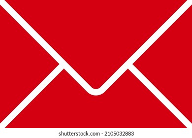 Pixel Perfect Email Icon. Email Icon Vector Illustration.