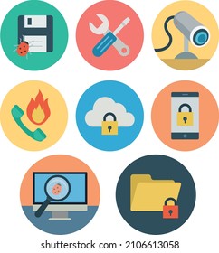 Pixel perfekte flache Symbole mit langer Schattenwirkung des E-Commerce-Shopping-Symbol, Online-Shop-Elemente und Handelsartikel, Internet-Shop-Produkt. Flaches Design moderne Piktogrammkollektion.