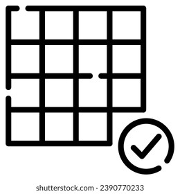 Pixel Perfect Icon Illustration für Web, App, Infografik usw.