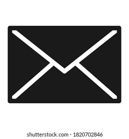 Icono de la letra de correo de la bandeja de entrada perfecta. ilustración vectorial
