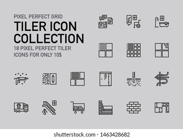 Pixel Perfect Tiler Icon Collection.