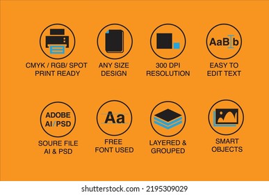 Pixel Perfect Well-crafted Vector Thin Line Icons print icon, 