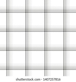 Pixel plaid pattern in gradient beige on white background. Seamless tartan check plaid for textile design.