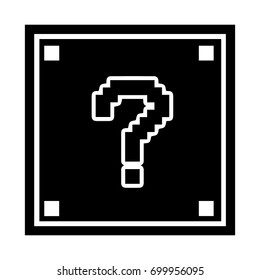 Question Mark Pixel Art